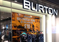 Burtons Menswear - Arndale Center ~ Manchester